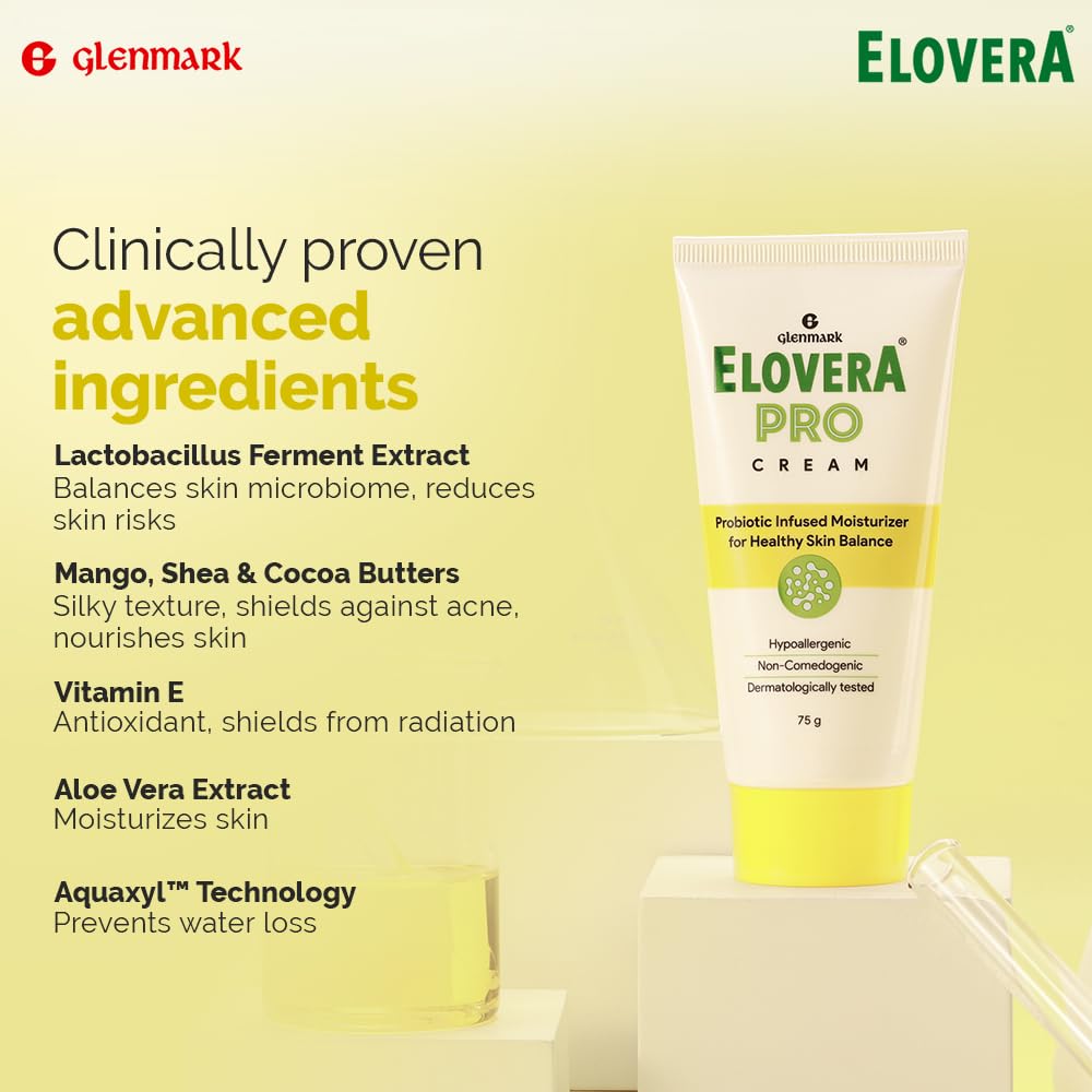 Elovera Pro Probiotic Infused Moisturizer Cream 75g