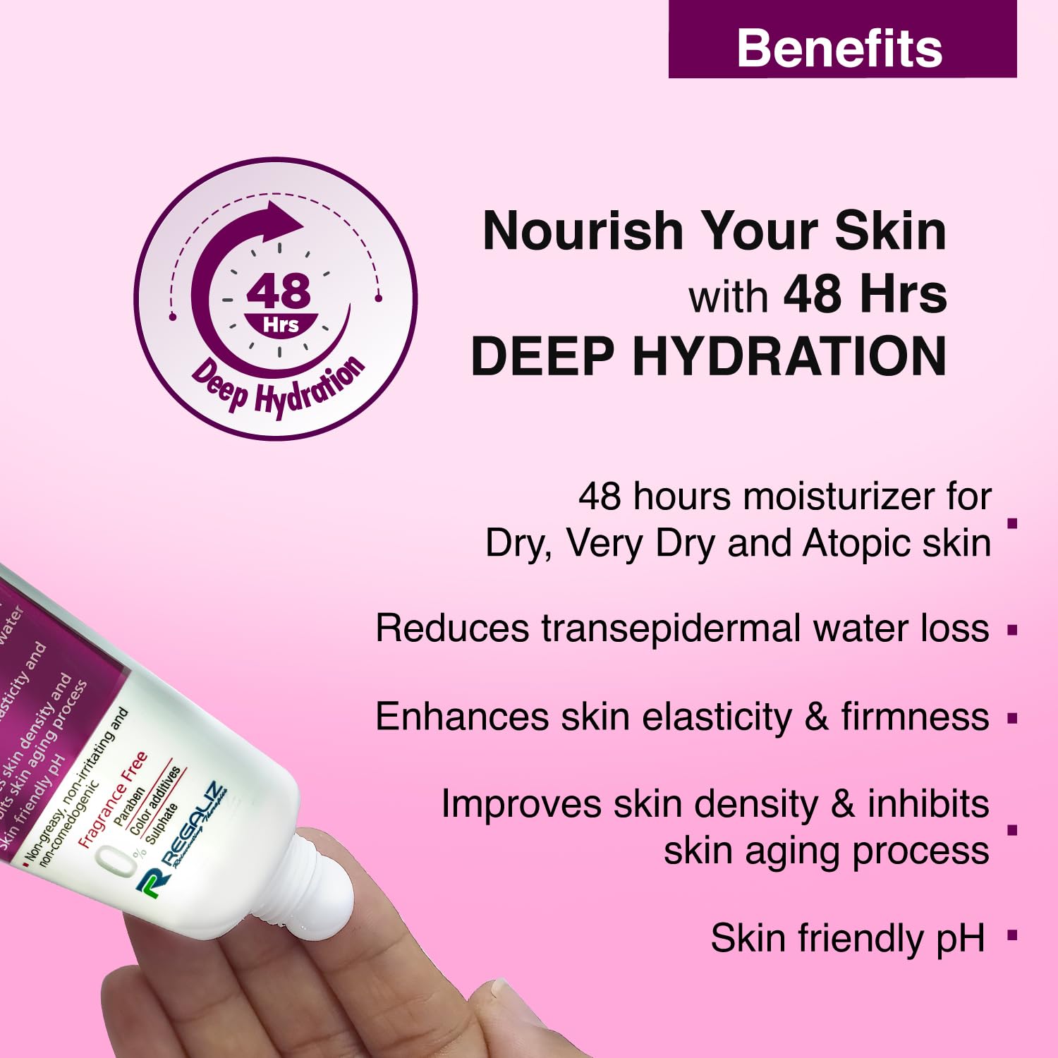 Regaliz Hydronic Moisturizing Cream 50g